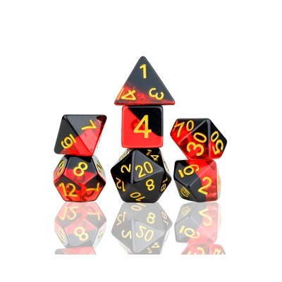 Brimstone Dice set - Rollespilsterninger - Sirius Dice